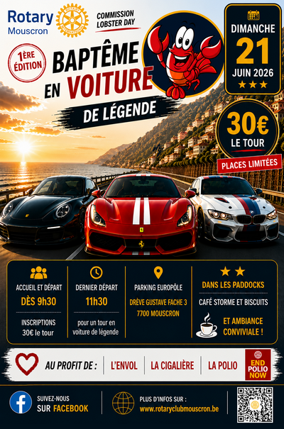 Rotary Club Mouscron Lobster Day 2025